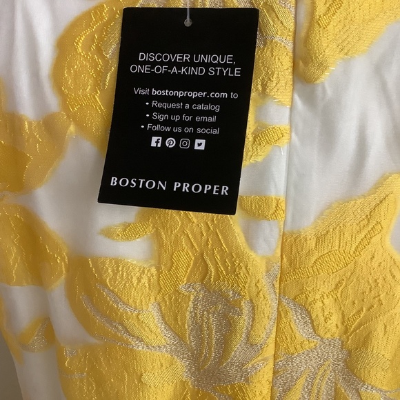 Exploded Metallic Floral Jacquard Organza Tiered Ankle Length  Dress Size 8 NWT - Picture 8 of 17